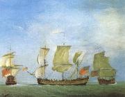 Monamy, Peter An english privateer in three positions china oil painting reproduction